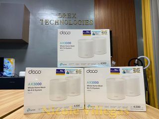 TP-LINK Deco X50 (2-pack) AX3000 Whole Home Mesh Wi-Fi 6 System