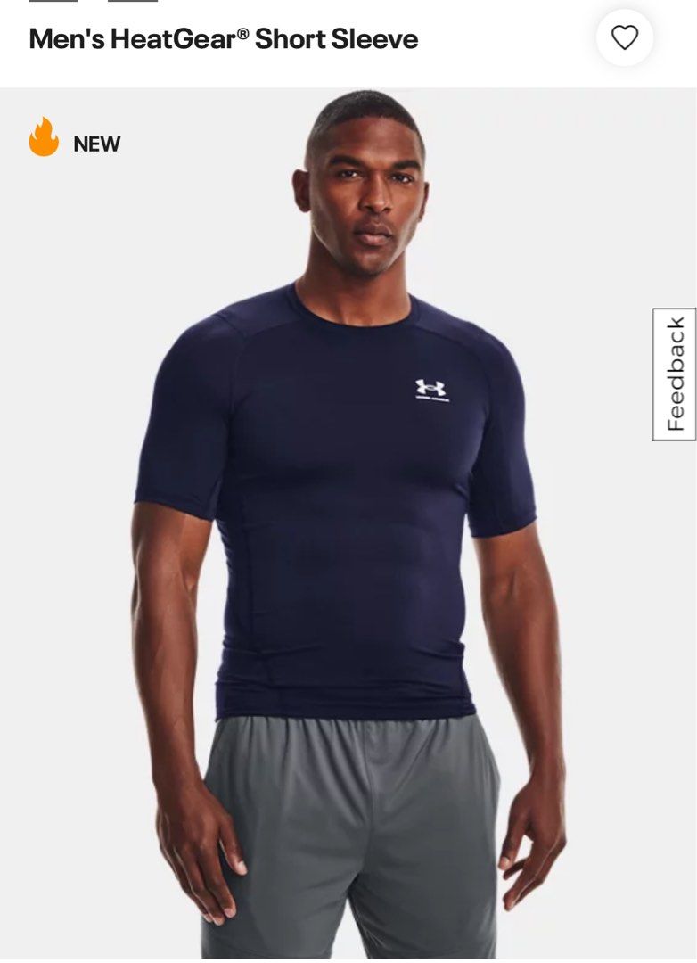 Under armour compression short sleeve 2025