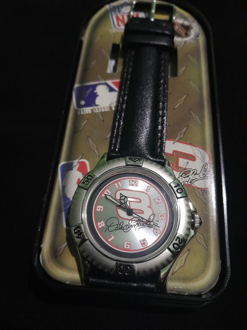 Vintage Dale Earnhardt Watch (Category: Men's Watches) located in Subic. Submitted by itseydam (Listing ID 1300235259, Image 2). Description: Vintage Dale Earnhardt Watch Never been used No Scratches Whatsoever Brand New Condition.
