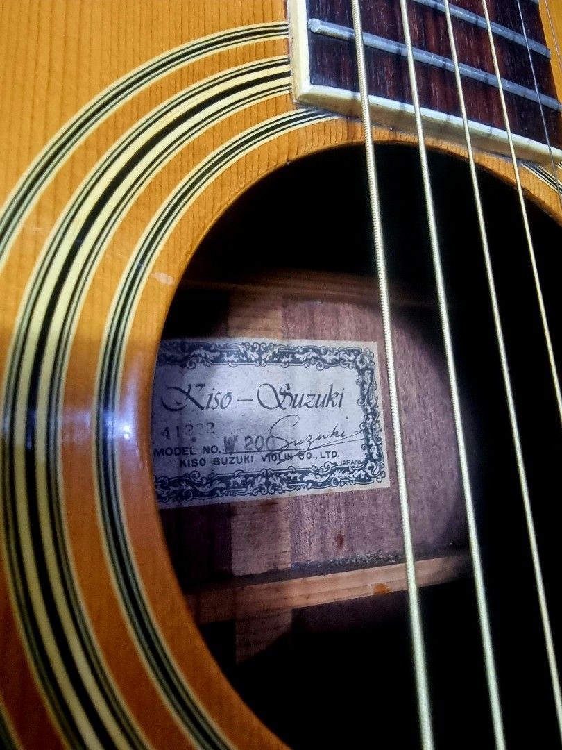Vintage kiso suzuki w200 Made in japan, Hobbies & Toys, Music