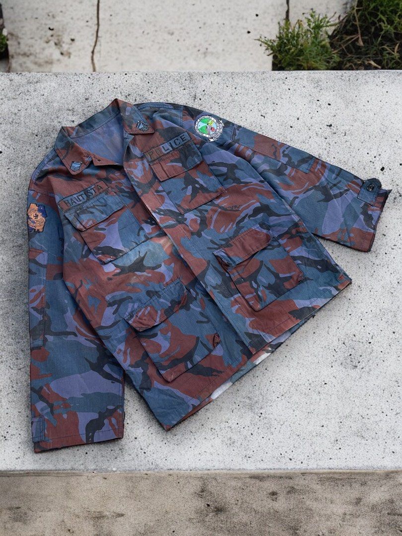 Vintage Rodriguez Police Camo M65 Field Jacket