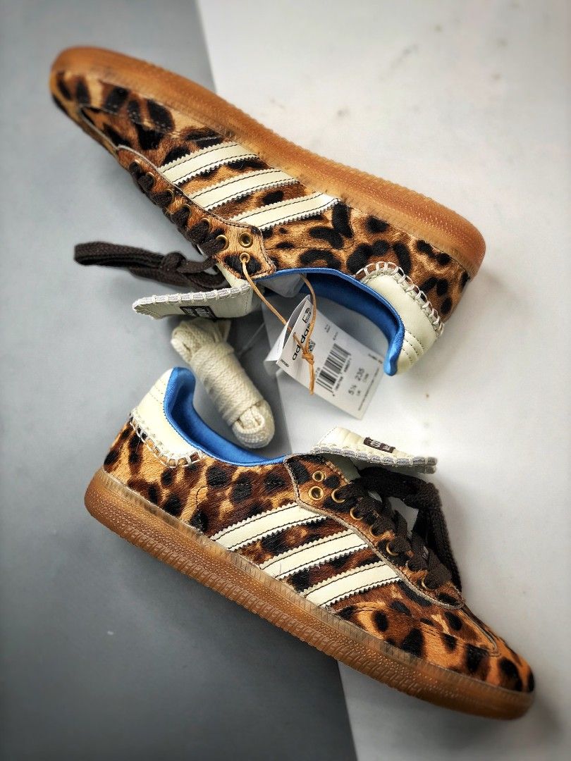 adidas gazelle silver green womens Adidas x Wales Bonner Pony Tonal Samba Shoes – Extra Butter main image 0