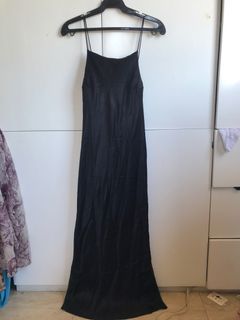 Zara- Satin Cami Midi Slip Dress
