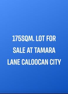 175sqm Lot for sale at Tamara Lane Caloocan City