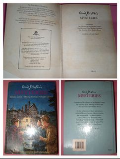 (1994) Enid Blyton Mysteries: "Mystery of the Spiteful Letters", "Mystery of the Missing Necklace", "Mystery of the Hidden House" v.2: "Mystery of the Spiteful Letters", . "Mystery of the Hidden House" Vol 2 First Edition Book Novel Collector Collectible