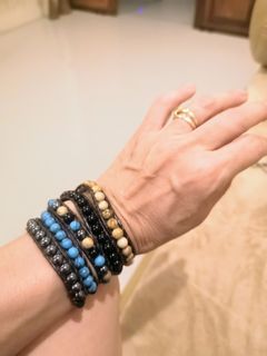 25" Bohemian "Healing" Beads Bracelet