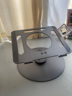 360 rotating metal laptop stand