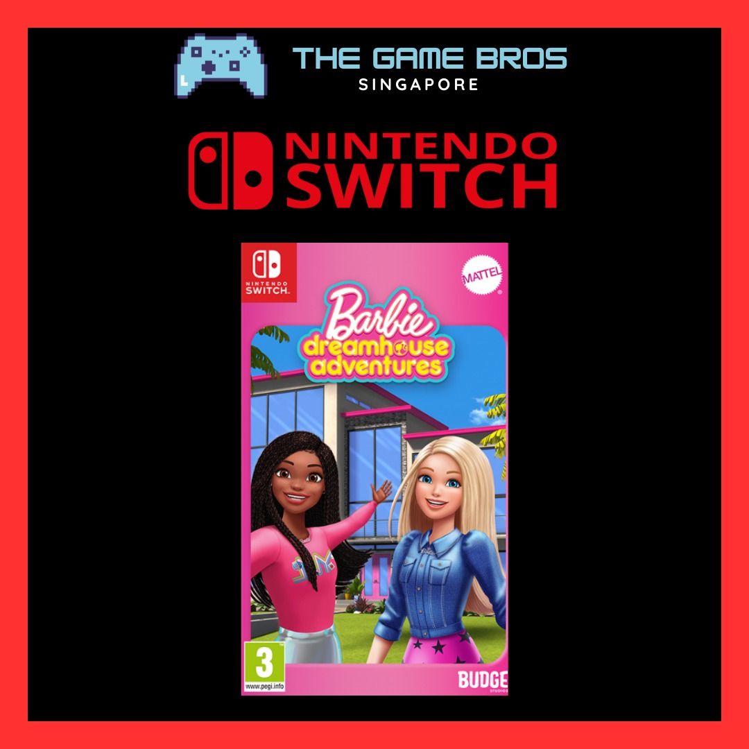 Barbie Nintendo Switch Dreamhouse Adventures Game Barbie