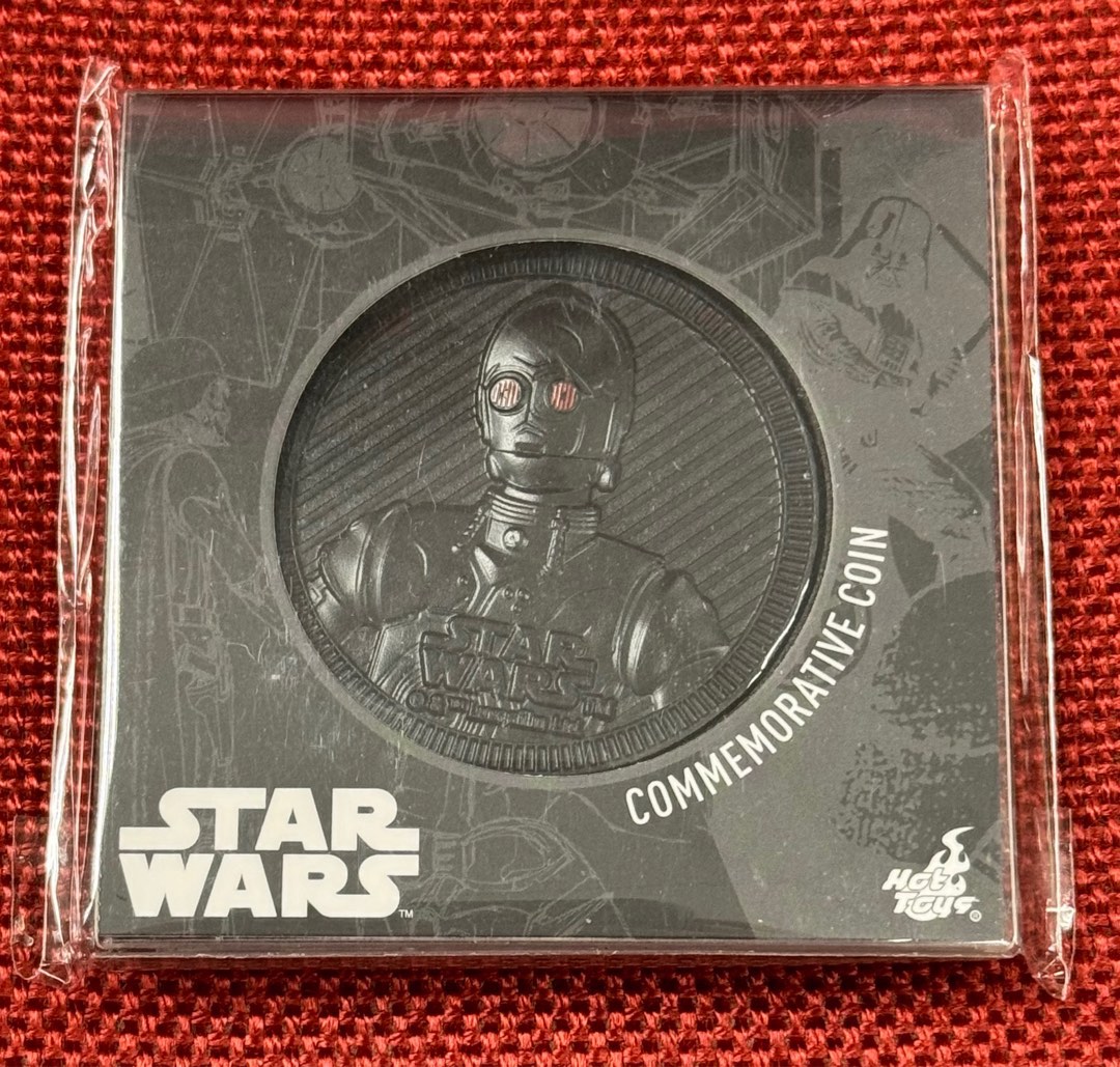 全新Hottoys Star Wars 0-0-0 Commemorative Coin 星球大戰000 The