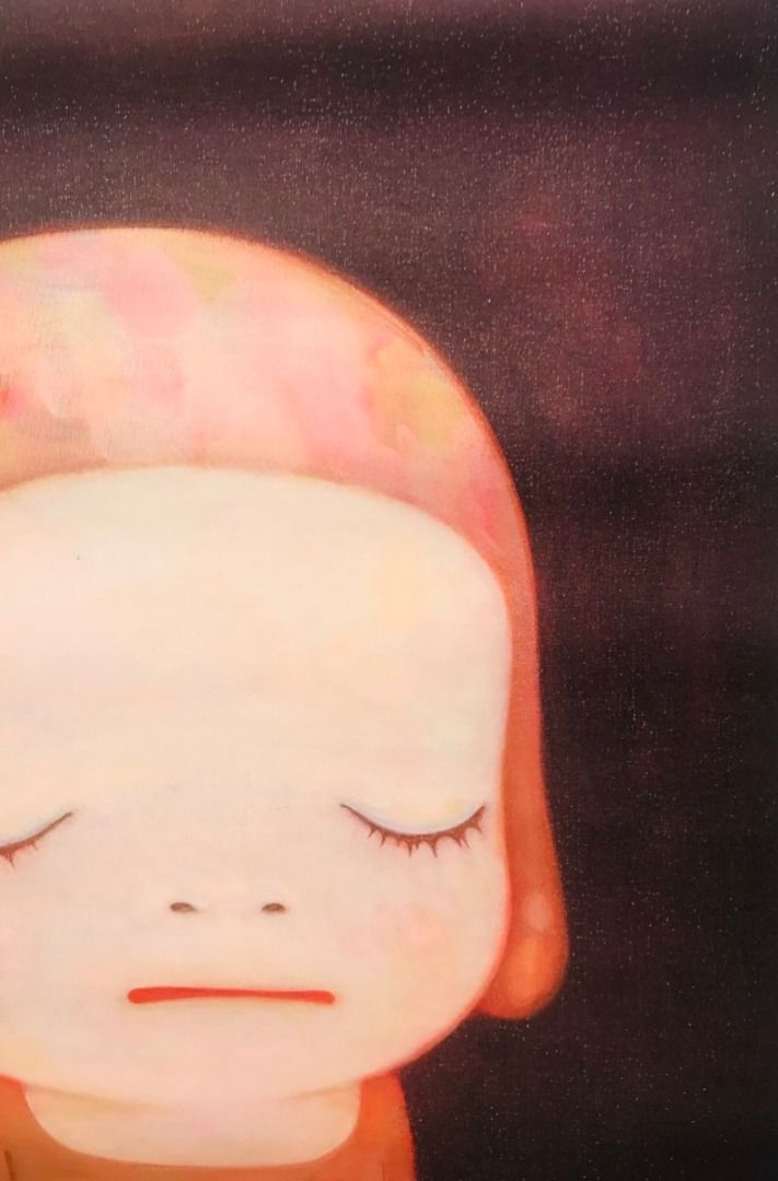 全新｜奈良美智海報Dead of Night, 書籍、休閒與玩具, 文具