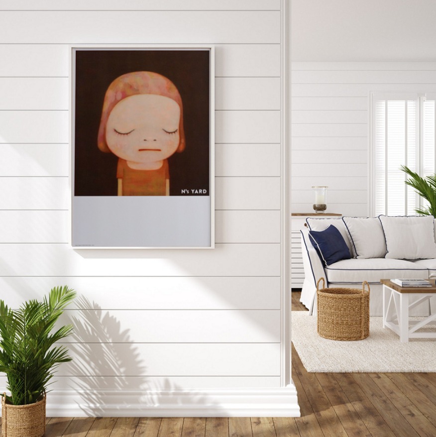 奈良美智 美術館限定ポスター「Dead of Night」 奈良美智 美術館限定ポスター「Dead of Night」 - メルカリ