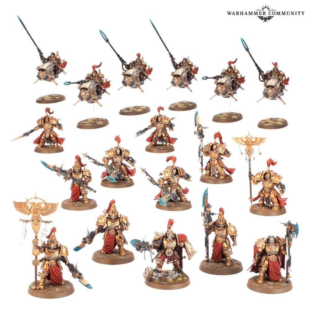 Adeptus Custodes Battleforce 2024 Auric Champions, Hobbies & Toys