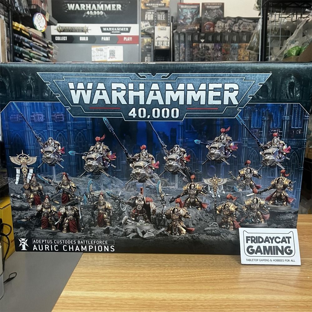 Adeptus Custodes Battleforce 2024 Auric Champions, Hobbies & Toys