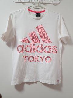 ADIDAS (Can be unisex!) White Tokyo Tee - A339 Shirt TShirt Shirts TShirts Tees (Male Female)
