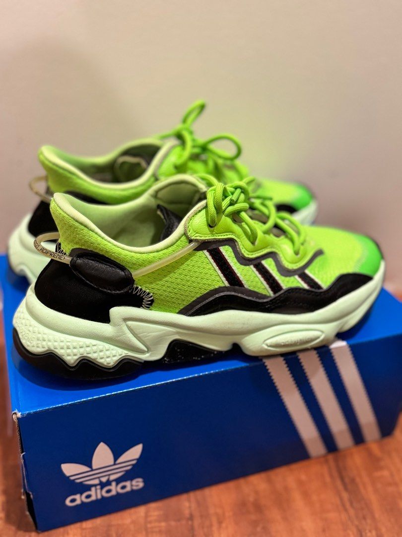 ADIDAS OZWEEGO Neon Green EE7008 Women s Fashion Footwear Shoe inserts on Carousell