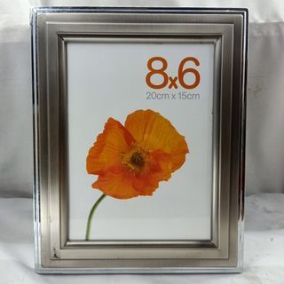 AH57 Photo Frame 6"x8" Silver coated Resin Frame from UK for 170