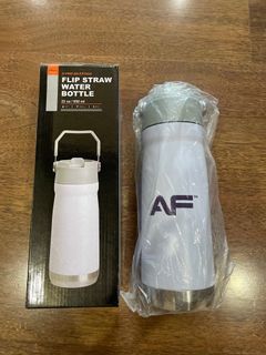 Anytime Fitness Flip Straw Water Bottle 22 oz or 650 ml [BRAND NEW SUPER SALE]