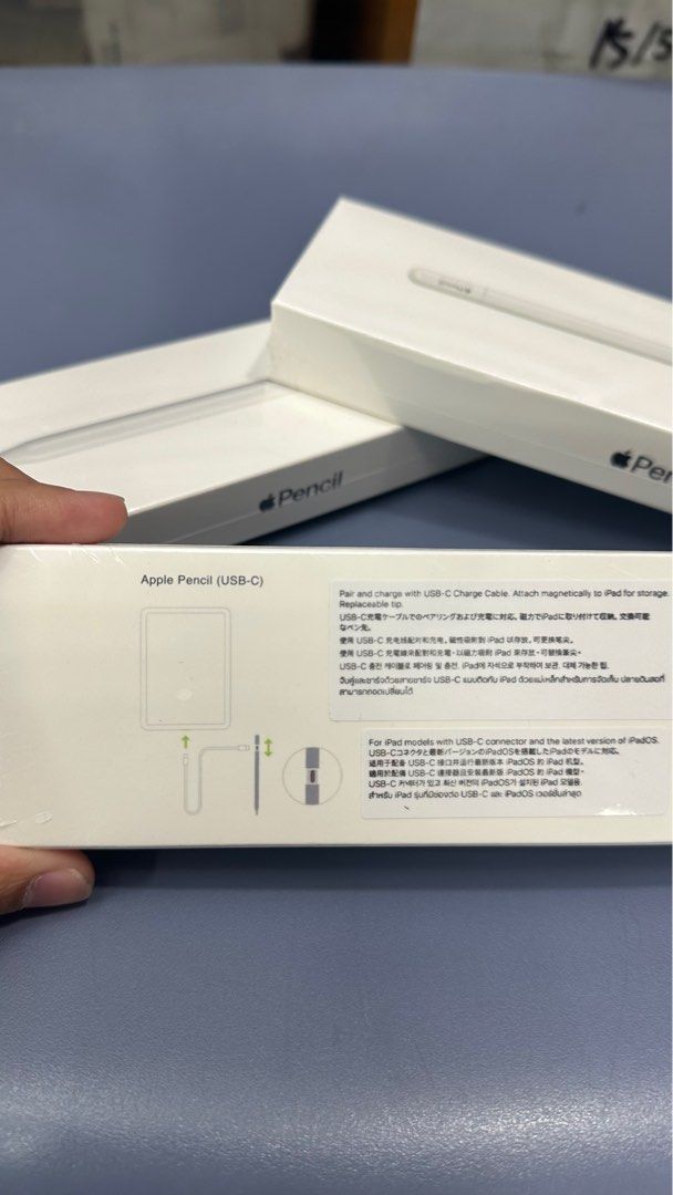 APPLE PENCIL TYPE C FOR IPAD 11TH/10TH GEN (Category: iPad) located in San Juan City. Submitted by seller_accessories (Listing ID 1300347506, Image 3). Description: pm for more info.