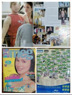 (April 2002) Meg Magazine Sizzling Summer Issue Philippines Mag Old Print Collectible Pilipinas Collection Prints Mags Collector Magazine