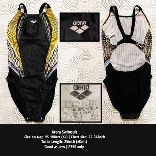 Arena Swimsuit | 95-100cm (XL) |Chest size: 32-36 inch