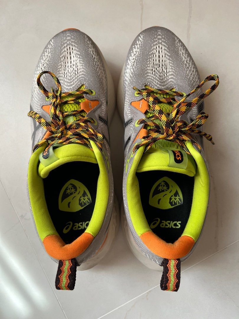 Asics Gel Cumulus 26 Osaka edition (Category: Sneakers) located in Singapore. Submitted by klimt8850 (Listing ID 1300280550, Image 2). Description: Special Osaka edition. Bought in April. You can’t find it in SG. Worn once. Too big for me. Super light, cushiony and good support. .
