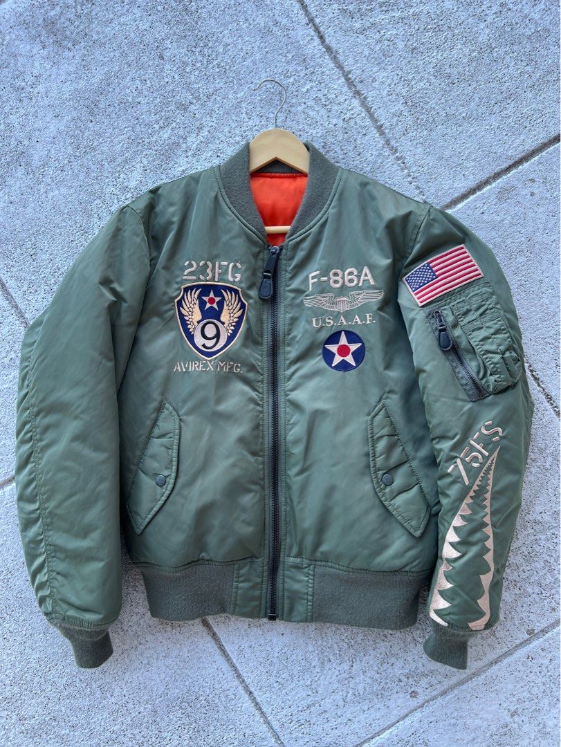 AVIREX - MA - 1 FLYING SHARK BOMBER JACKET, Men