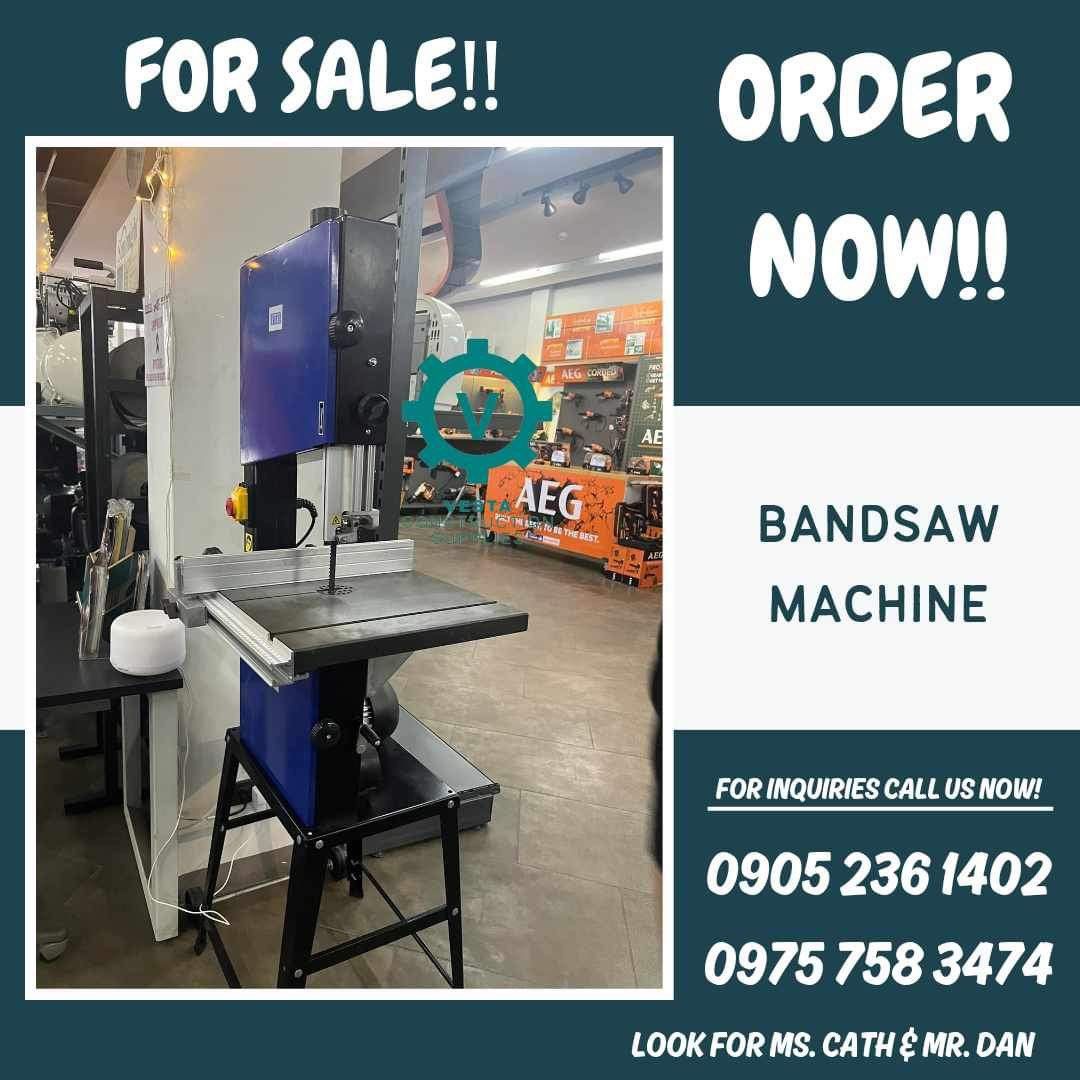 Bandsaw machine (Category: Industrial Equipment) located in Manila. Submitted by cathvesta_sales (Listing ID 1300305201, Image 1). Description: .
