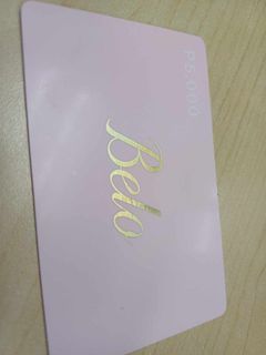 Belo Gift Card worth ₱5000