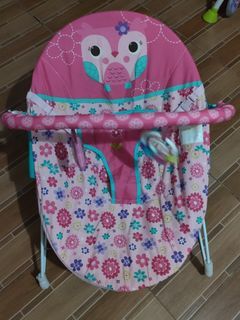 Bright Starts Baby Bouncer with Vibration (for girl)