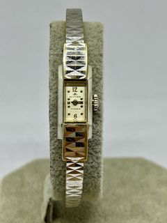 BUCHERER Bangle Silver tone Vintage Preloved Watch