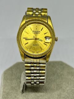 Bulova Calendar Datejust Vintage Unisex Preloved watch