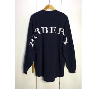 Burberry Spellout Pullover Sweater | XL