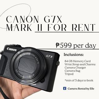 canon g7x mark ii FOR RENT
