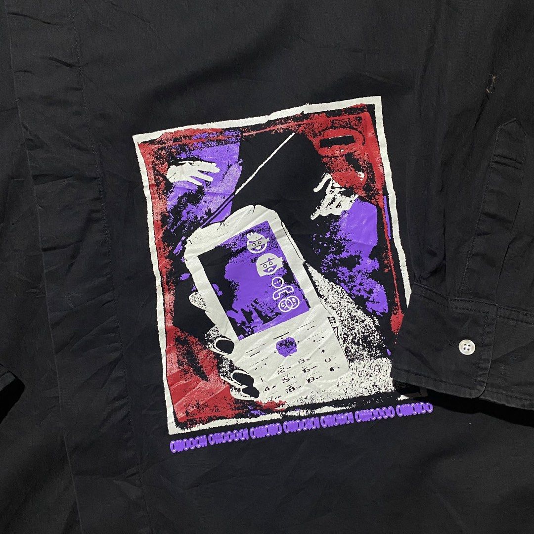 Cav Empt 01100011 BIG SHIRT CES16SH01 Made in Japan