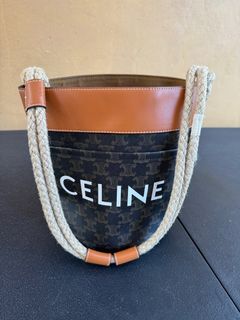 Celine St. Tropez open bucket bag
