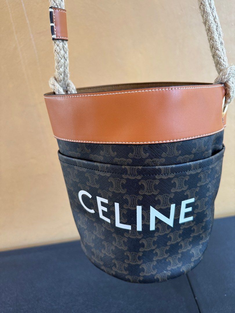 Celine St. Tropez open bucket bag (Category: Luxury Bags & Wallets) located in Cavite. Submitted by zen_nikki724 (Listing ID 1300323181, Image 2). Description: Kindly see photos to see condition of the bag. Like new condition. Not Guaranteed Authentic, hence the price. No major flaws, clean inside & out. No dustbag, no box, only the bag. **NO RETURN, NO EXCHANGE policy** RFS: Decluttering Price is for the bag only, shipping c/o buyer. Location: �