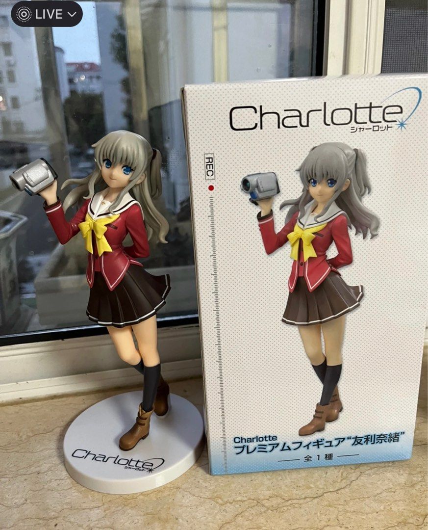 友利奈緒 「Charlotte」 プレミアムフィギュア”友利奈緒” Amazon | Charlotte プレミアムフィギュア“友利奈緒”(プライズ