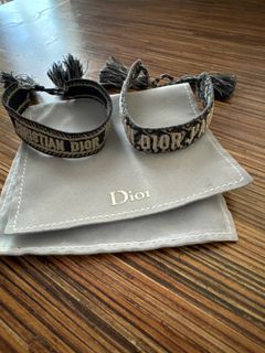 Christian Dior friendship bracelet oblique