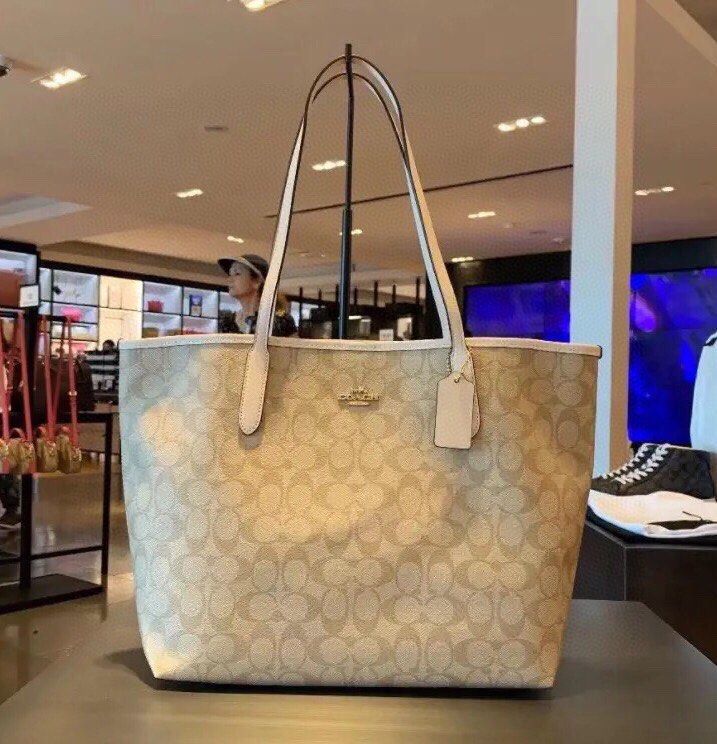 Coach pvc tote shop
