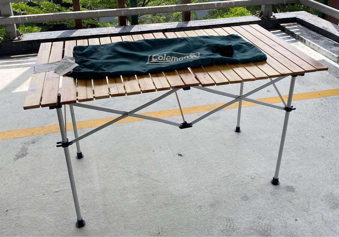 コールマンColeman Natural Wood Roll Table 120 ナチュラルウッドロールテーブル クラシック（110）の通販