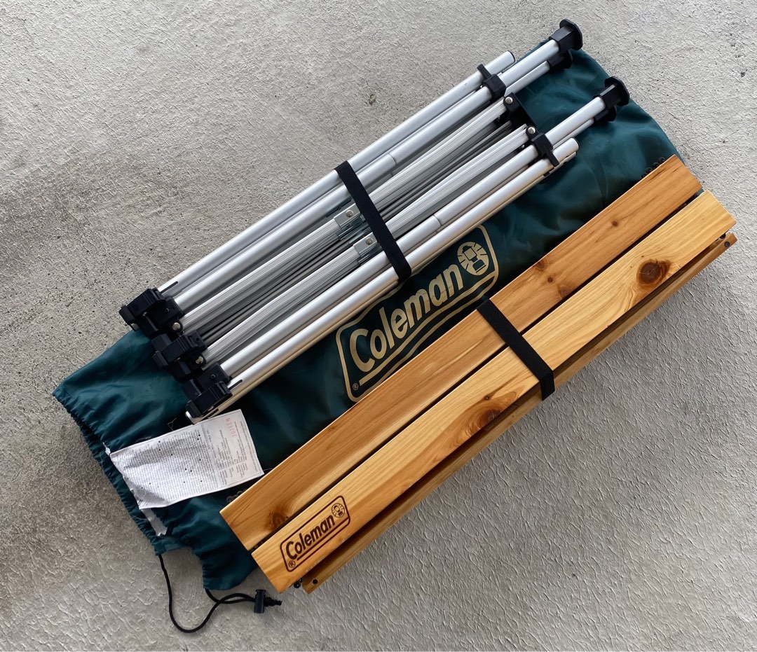 Coleman Natural Wood Roll Table (Buy Coleman Table Natural