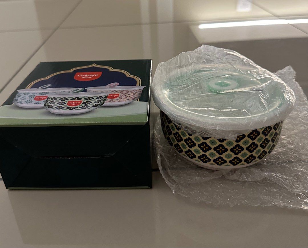 Colgate raya bowl set (food container), Furniture & Home Living ...