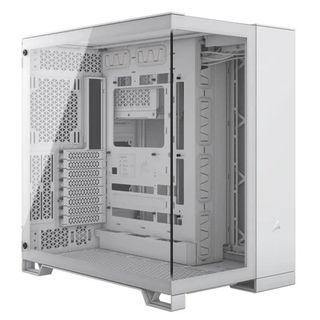 CORSAIR 6500X TEMPERED GLASS ATX MID-TOWER DUAL CHAMBER PC CASE (WHITE)