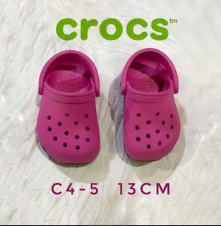 Crocs Retro Fushia Clogs - 13cm