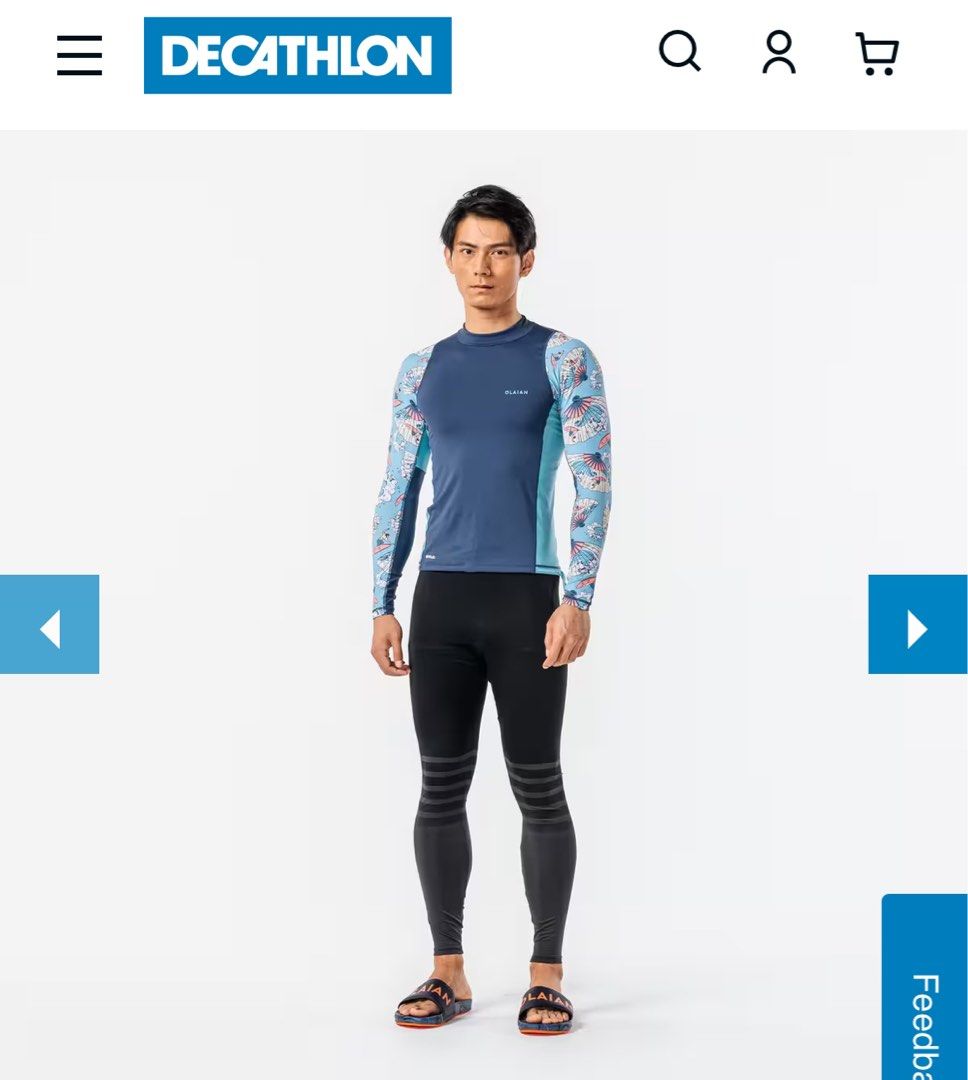 Decathlon swimming leggings cheap