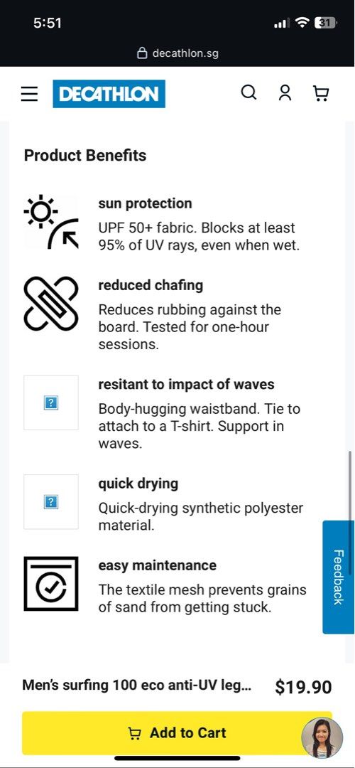 Decathlon Swim leggings Men s Fashion Activewear on Carousell
