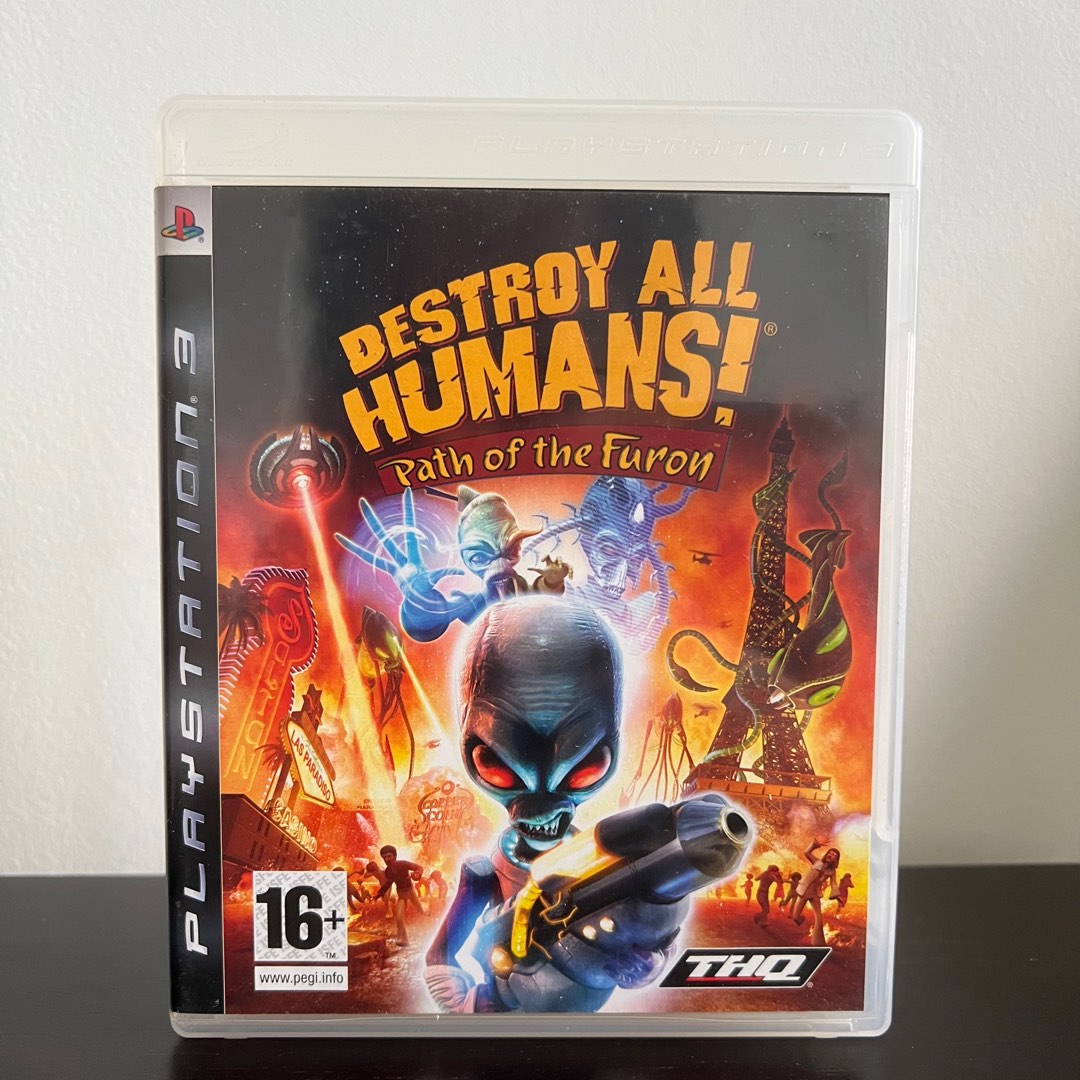 DESTROY ALL HUMAN PS3 Game (R2), Video Gaming, Video Games, PlayStation on  Carousell