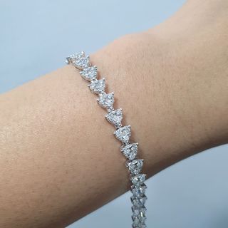 diamond bracelet On688-02 14k 10.91g 3.127tcw 6.5" COD METRO MANILA