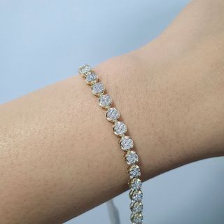 diamond bracelet Si307-3 14k 8.14g 1.499tcw 6.5"
COD METRO MANILA