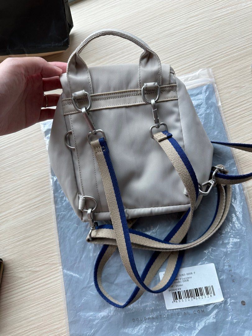 Doughnut Florence Backpack 文青小背包）, 女裝, 手袋及銀包, 背囊
